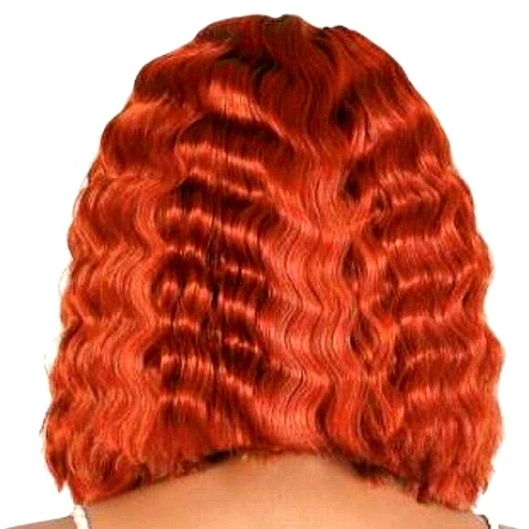 Motown Tress HD Lace Front Crimp Wig-14 inch (Color Available: Copper) - Picture 2 of 15